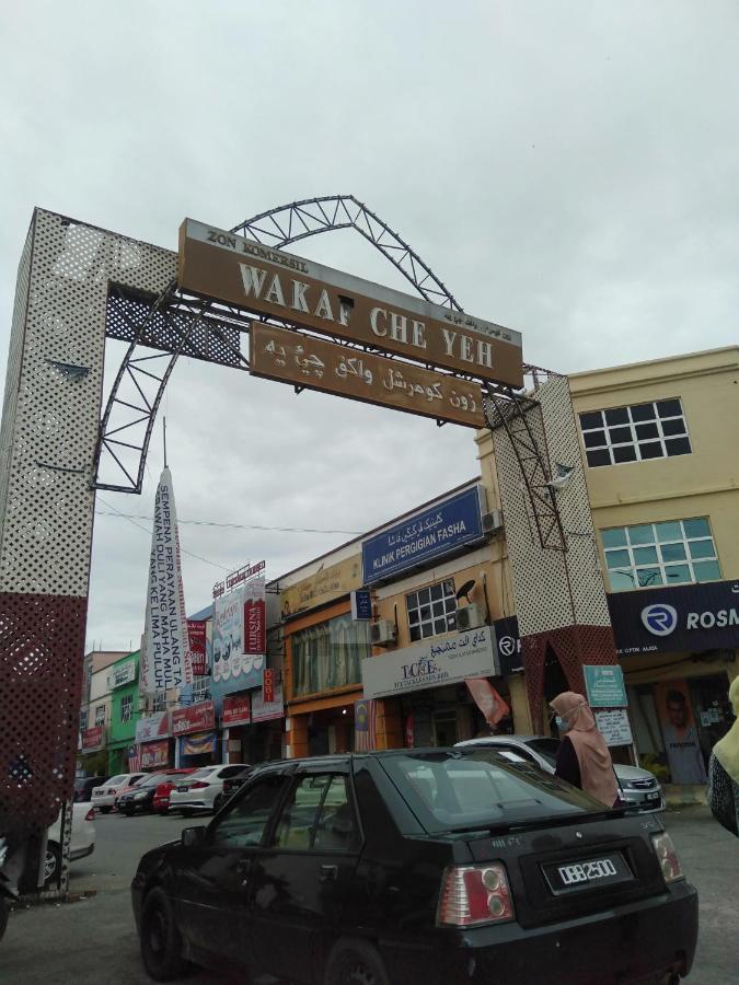 Risqi Apartment 2 Bedroom Wakaf Che Yeh Kota Bharu Eksteriør bilde