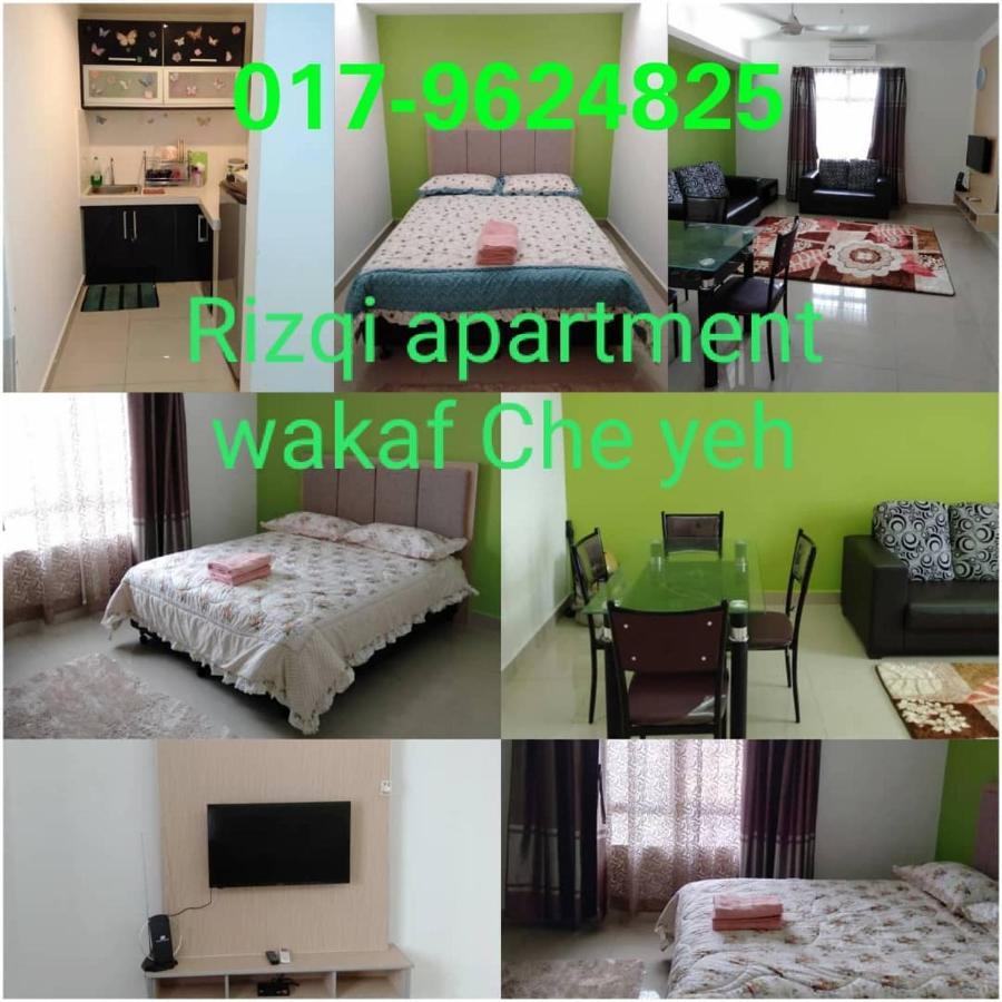 Risqi Apartment 2 Bedroom Wakaf Che Yeh Kota Bharu Eksteriør bilde